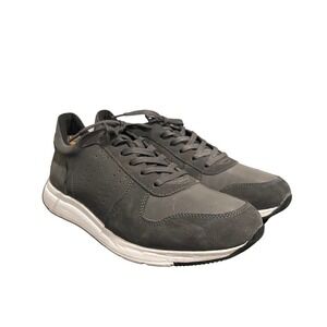Banana Republic Gray Suede Leather Sneakers Mens Size 11.5 Fashion